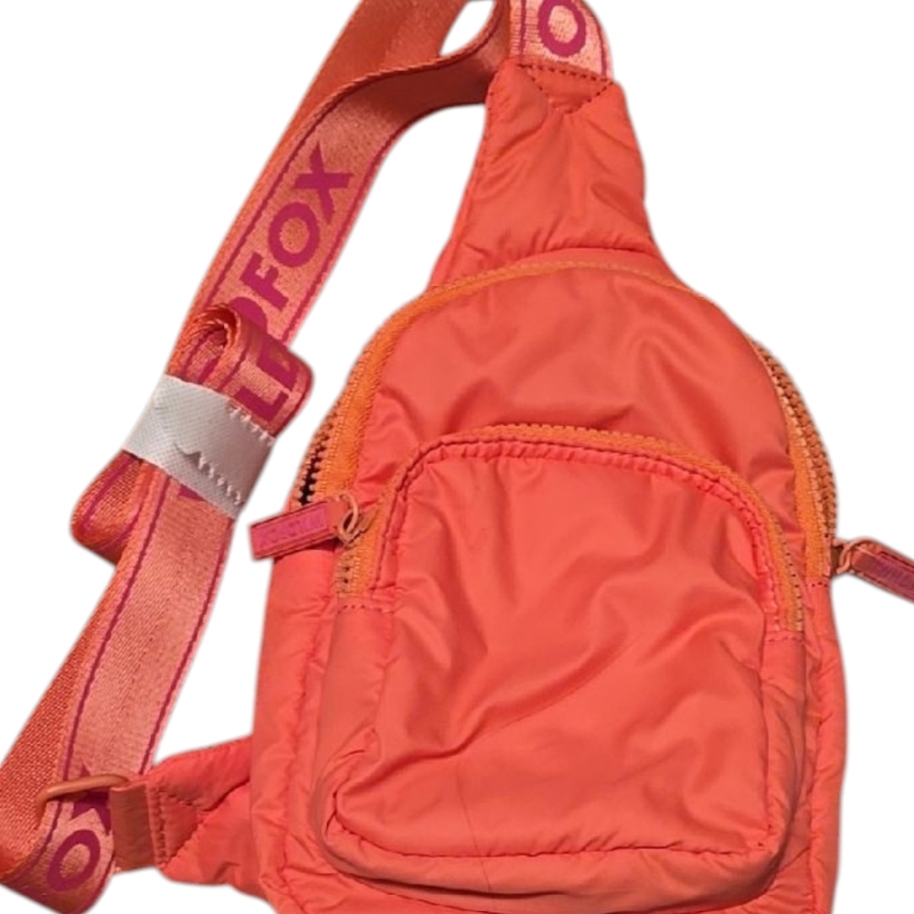 WILDFOX Orange Sling pack with Adjustable Strap